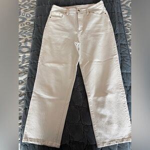 Universal Thread Women's Straight Leg Jeans - Cream